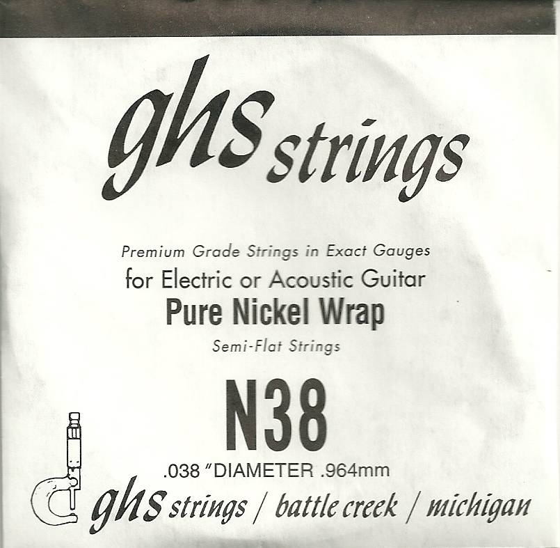 GHS DY38 Electric Guitar String