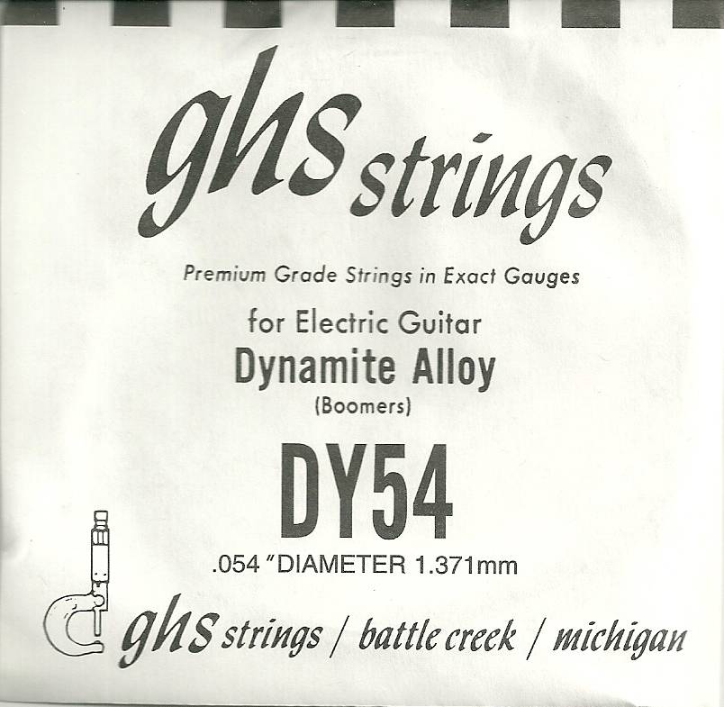 GHS DY54 Electric Guitar String