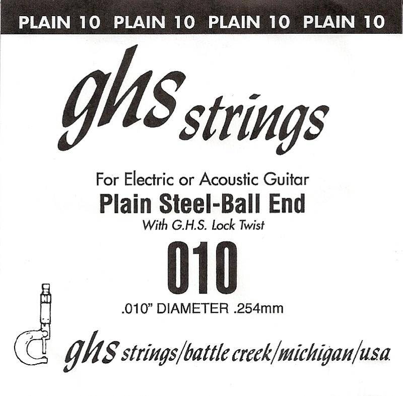 GHS 10 Electric / Acoustic guitar String