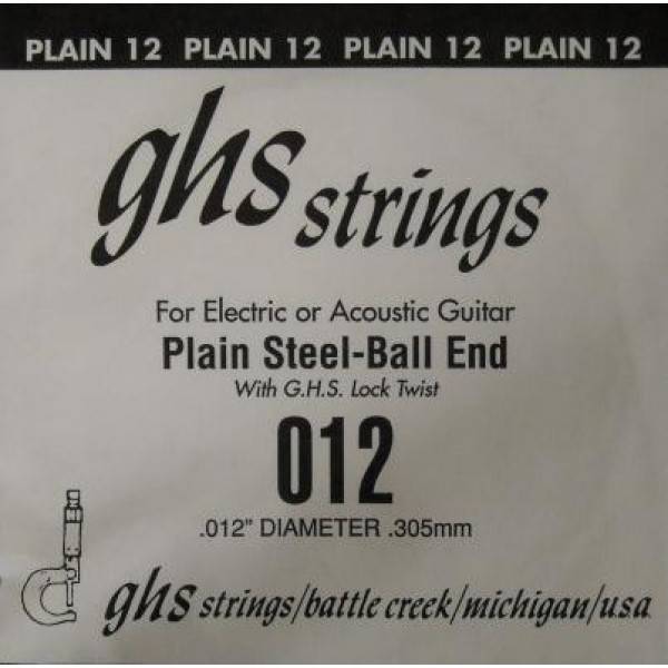 GHS 12 Electric / Acoustic guitar String