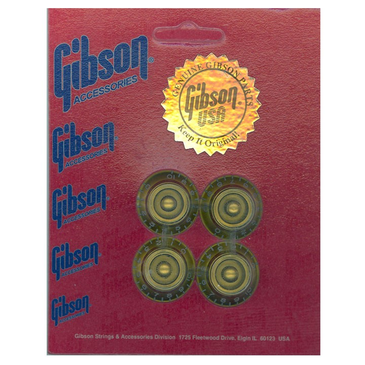 Gibson Original Volum/Tone Top-Hat Gold Set of 4