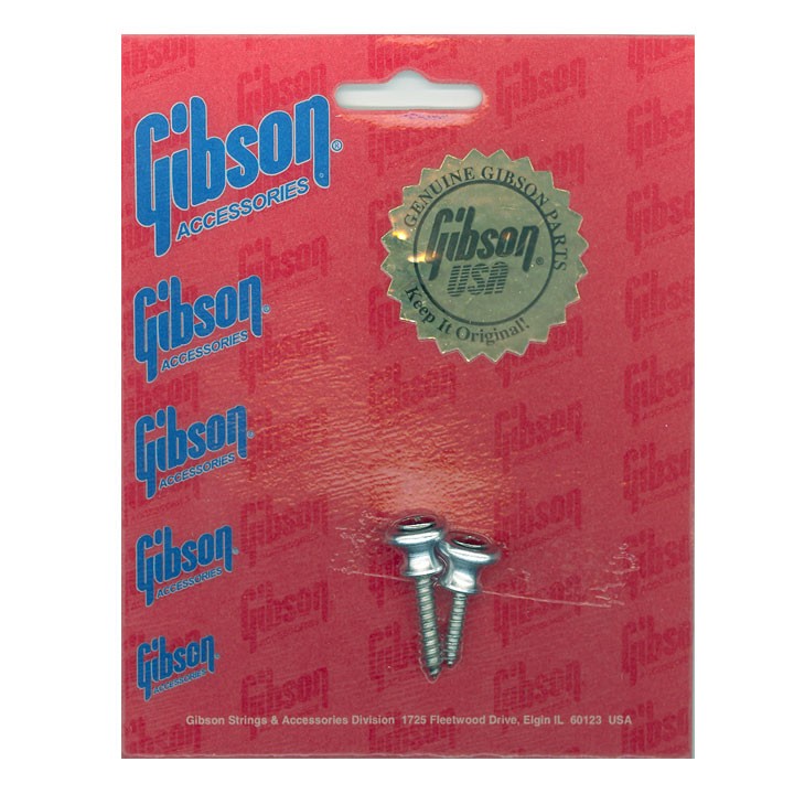 Gibson Original Nickel Strap Button