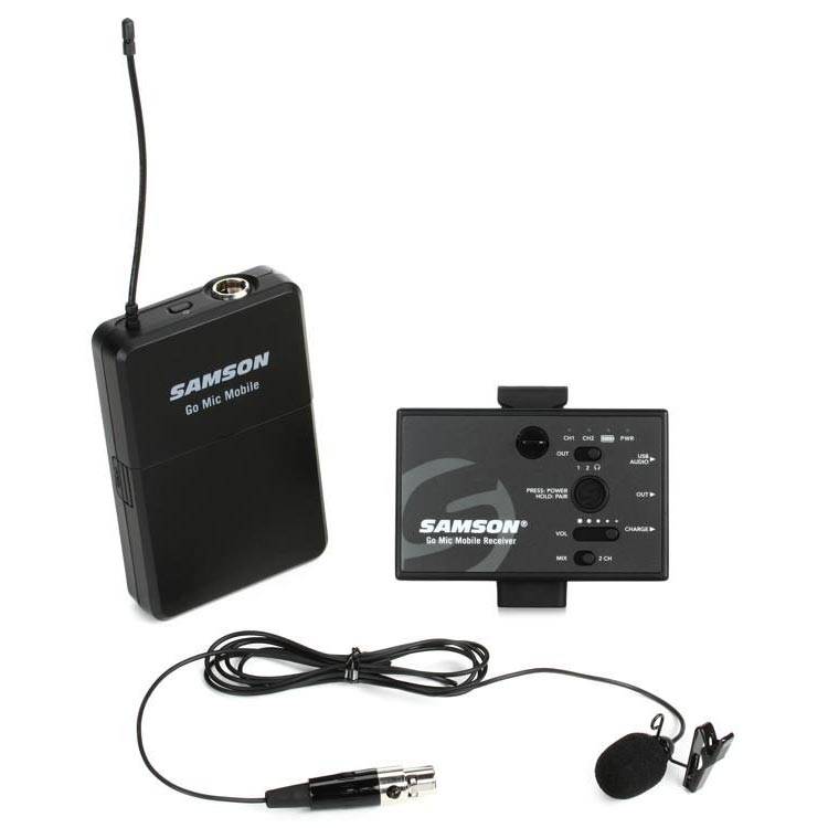 SAMSON GO Mic Mobile Lavalier Wireless Microphone Set