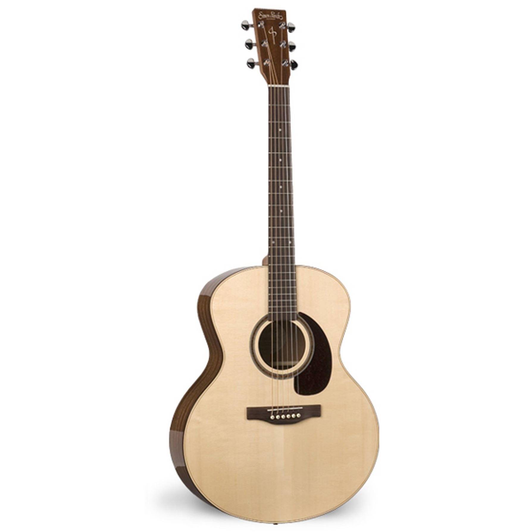 Simon & Patrick Woodland Pro Mini Jumbo Spruce High Gloss A3T Electric - Acoustic Guitar