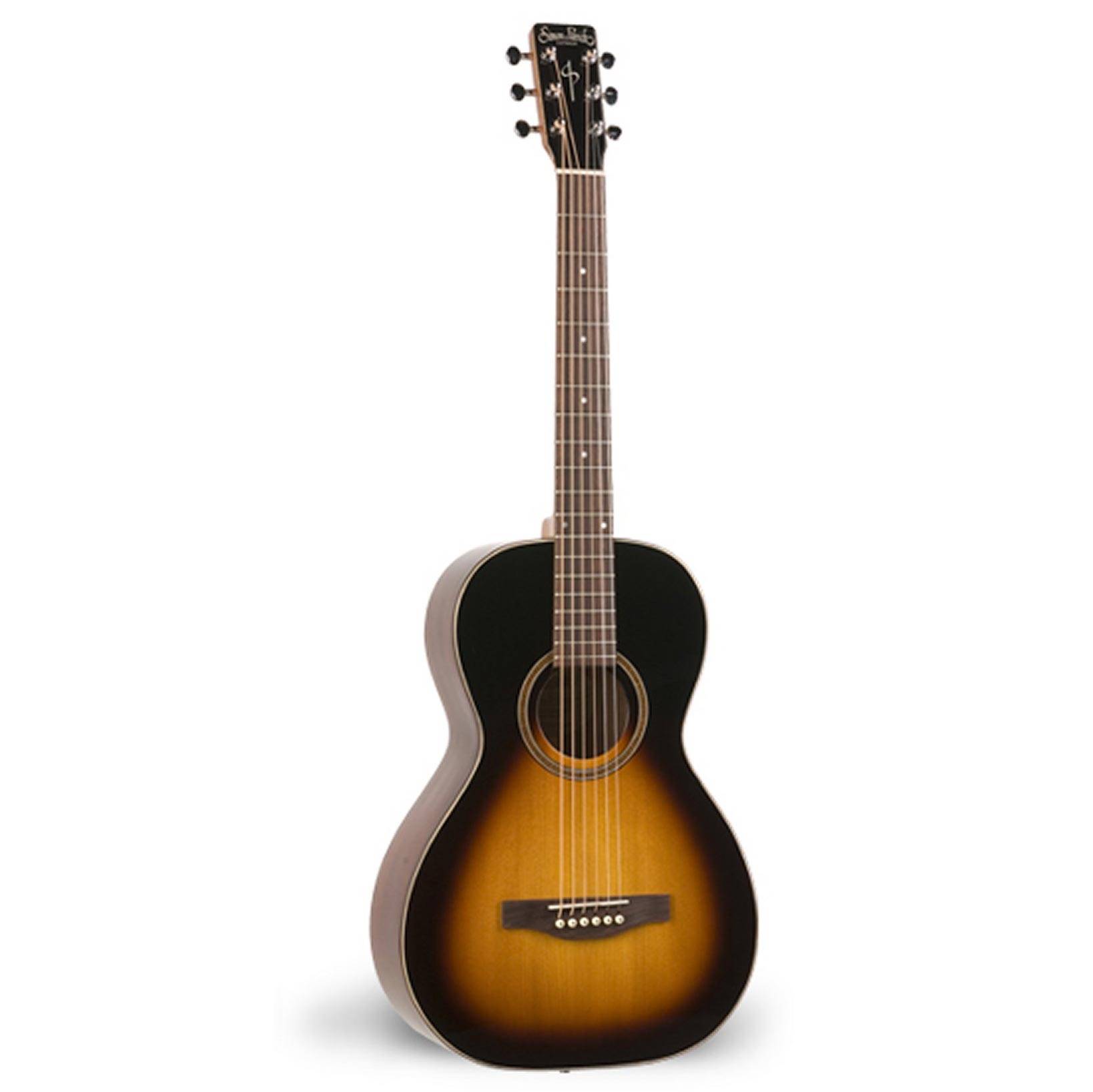 Simon & Patrick Woodland Pro Parlor Sunburst High Gloss A3T Electric - Acoustic Guitar