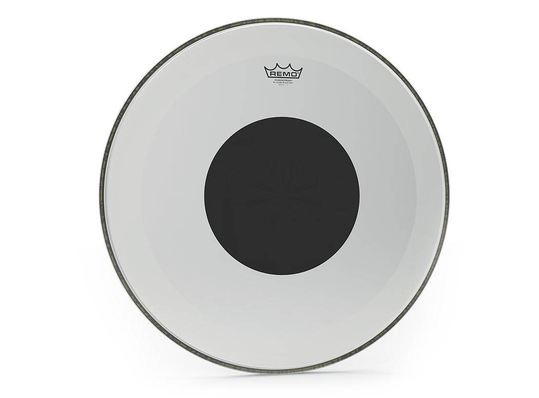 REMO Powerstroke 3 Coated 20" Black Dot Drum head