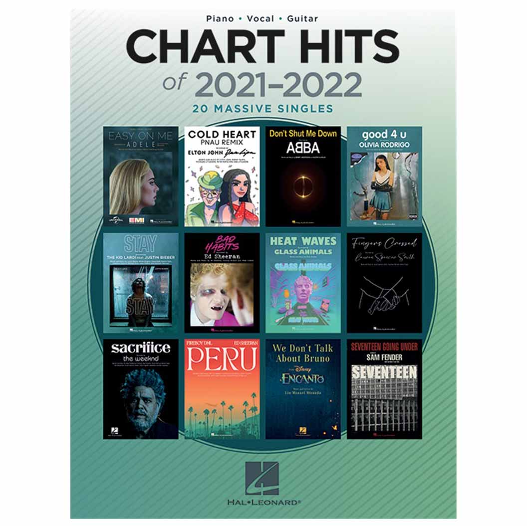 HAL LEONARD Chart Hits of 2021-2022