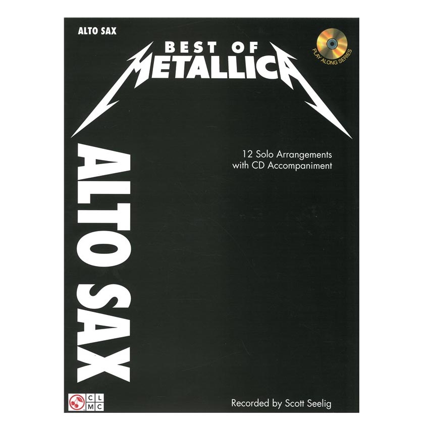 Metallica: Best Of - Alto Saxophone (Book & CD)