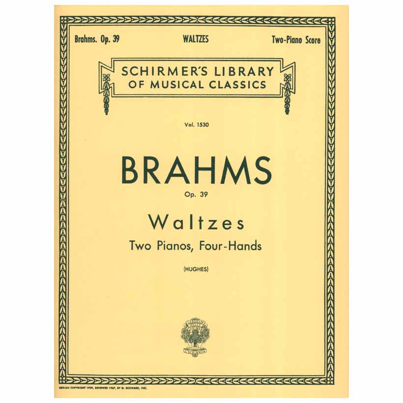 Brahms - Waltzes Op.39, Two Pianos, Four Hands