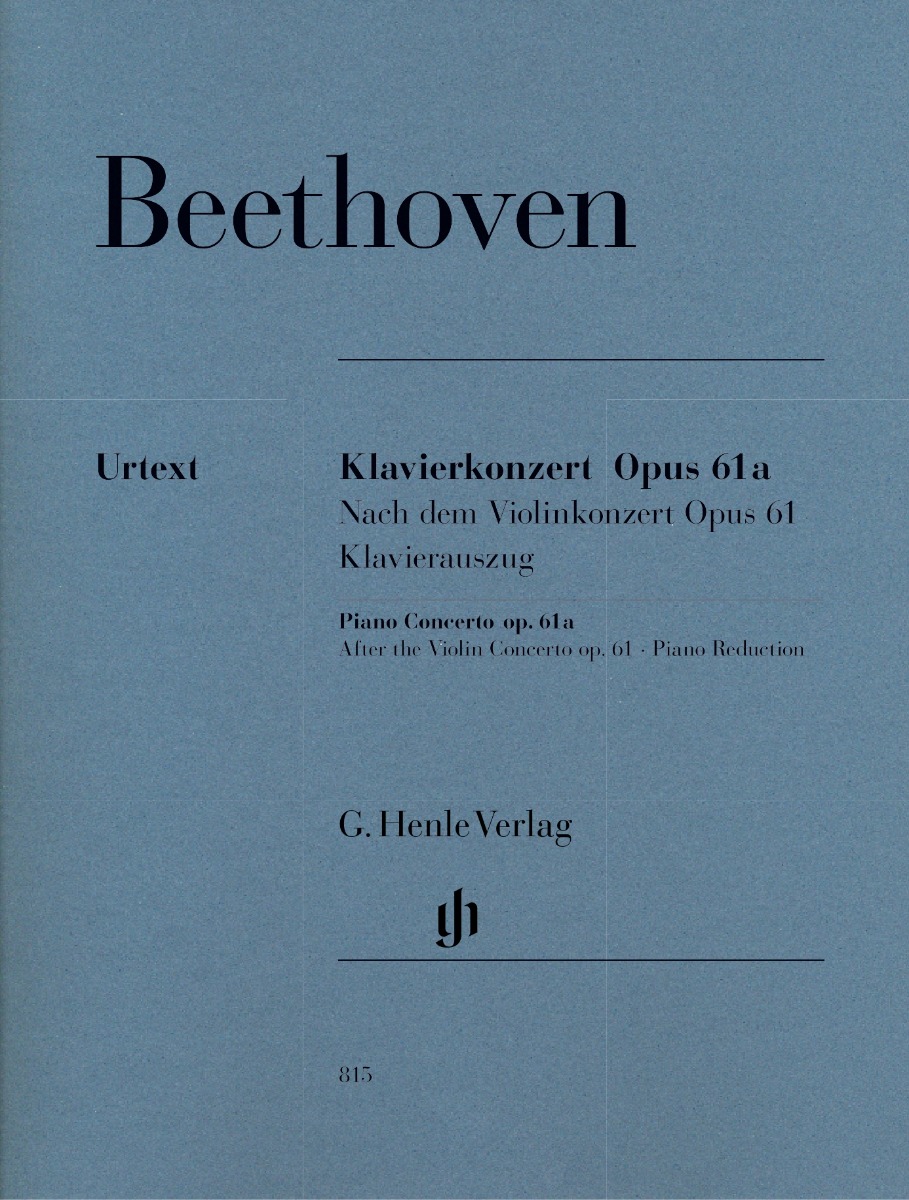 Beethoven - Piano Concerto op. 61a after the Violin Conc. op. 61