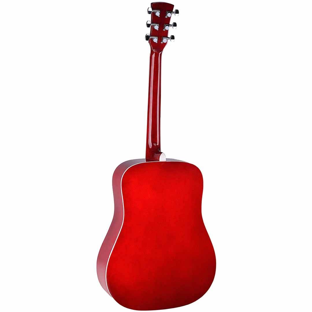 SOUNDSATION Yellowstone DN Red Sunbusrt Acoustic Guitar