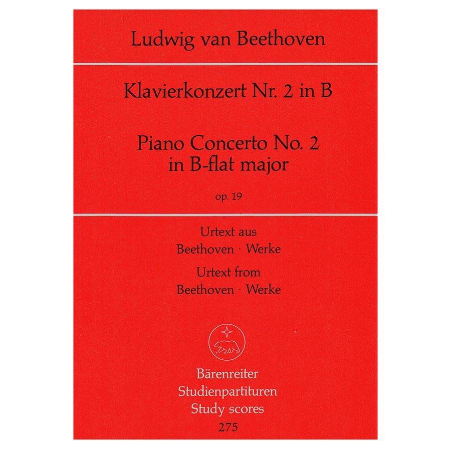 Beethoven - Piano Concerto N.2 in Bb Major [Pocket Score]