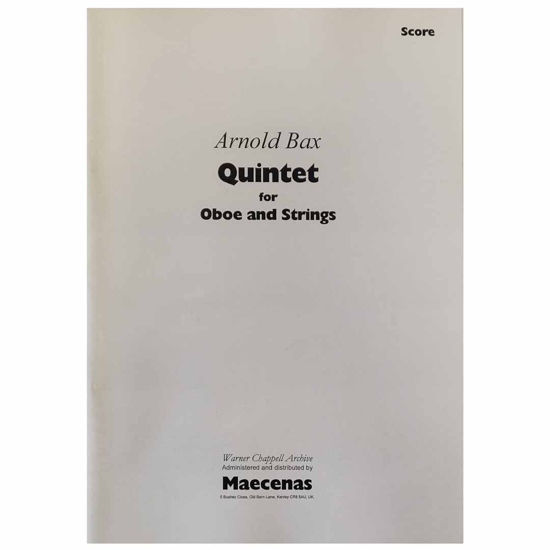 Arnold Bax - Quintet For Oboe & Strings