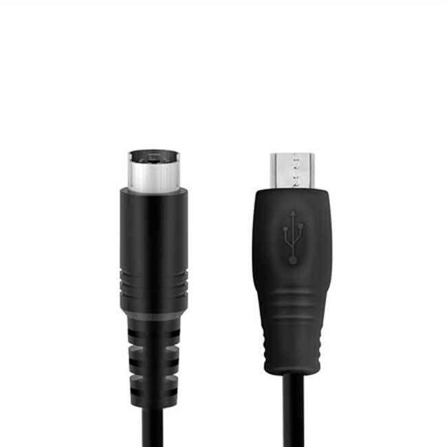 IK Multimedia Micro-USB-OTG to Mini-DIN cable Data Cable