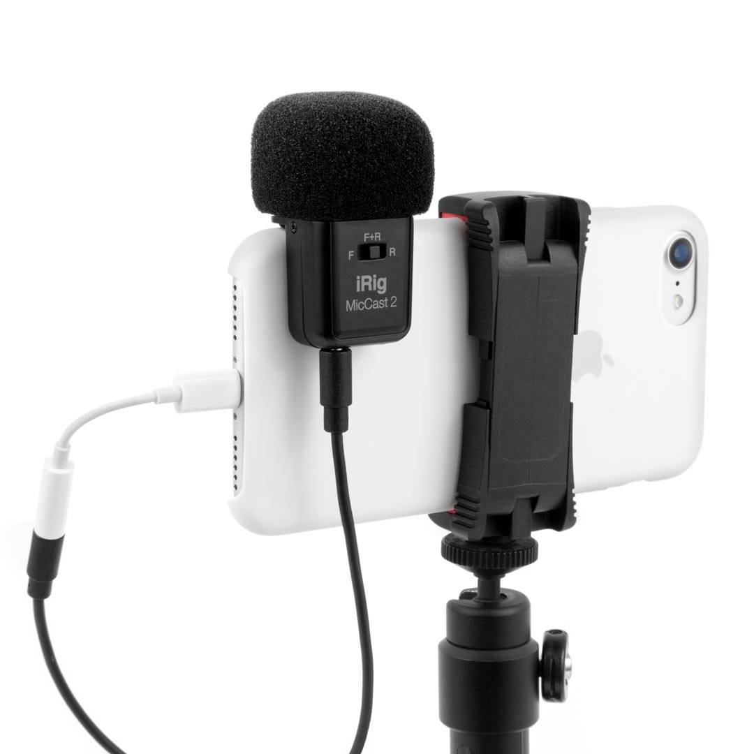 IK Multimedia iRig Mic Cast 2 Condenser Microphone