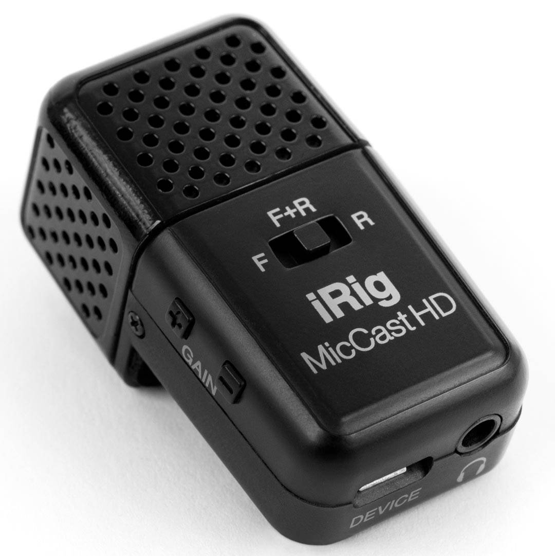 IK Multimedia iRig Mic Cast HD Condenser Microphone