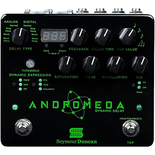Seymour Duncan Andromeda Digital Delay Guitar Single Pedal