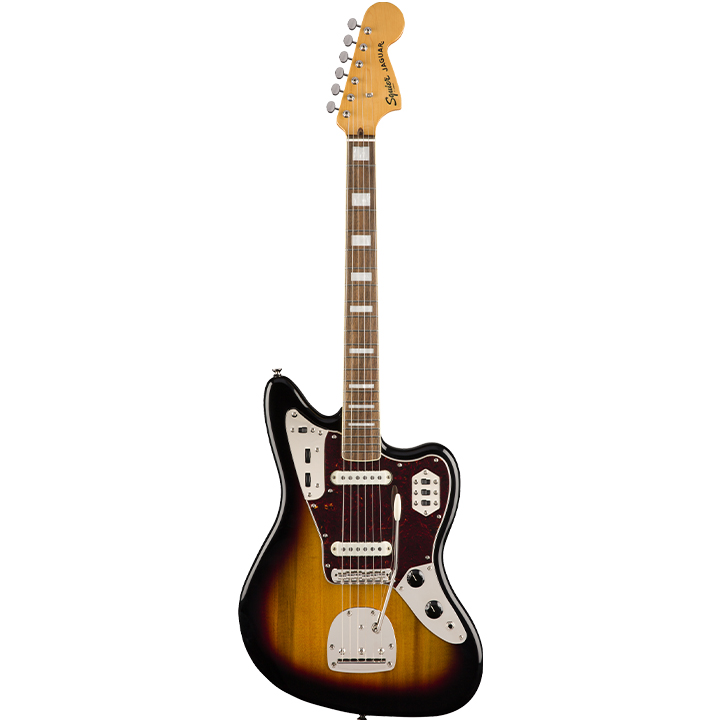 Fender Jaguar Squier Classic Vibe 70  L/N Tremolo 3-Color Sunburst