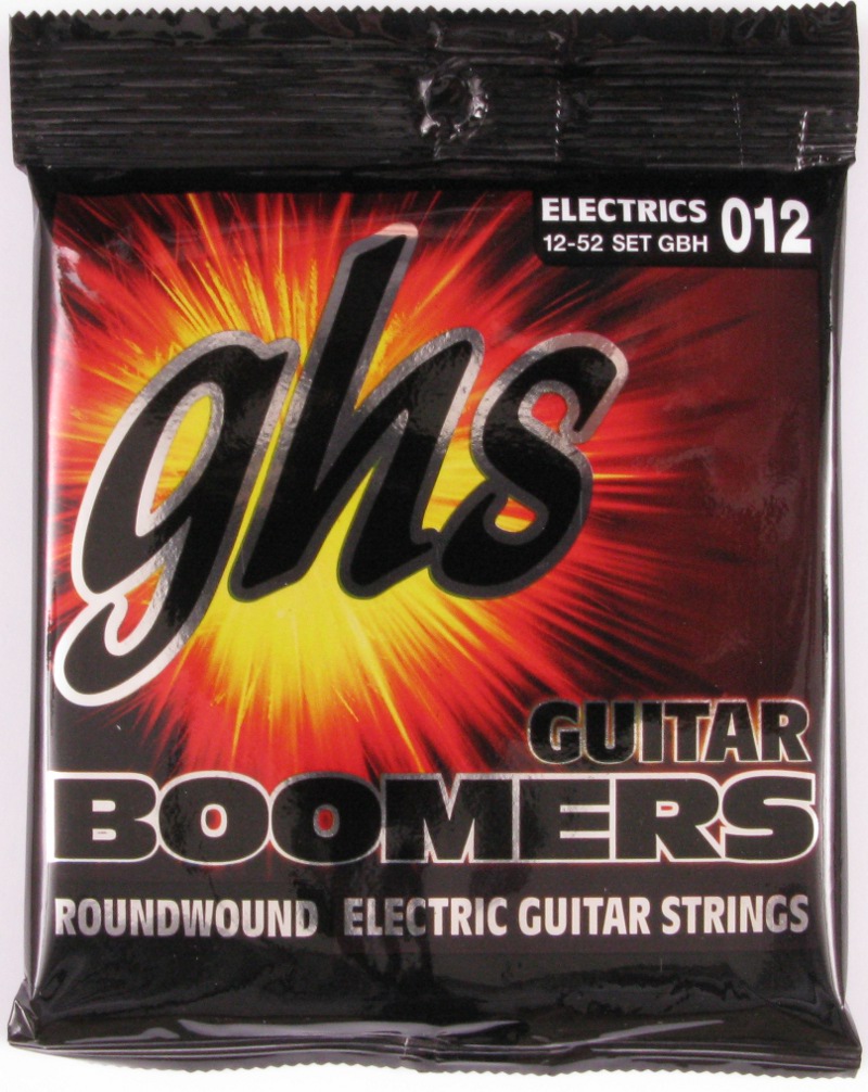 GHS GBH Boomers 012-052 Electric Guitar 6-String Set