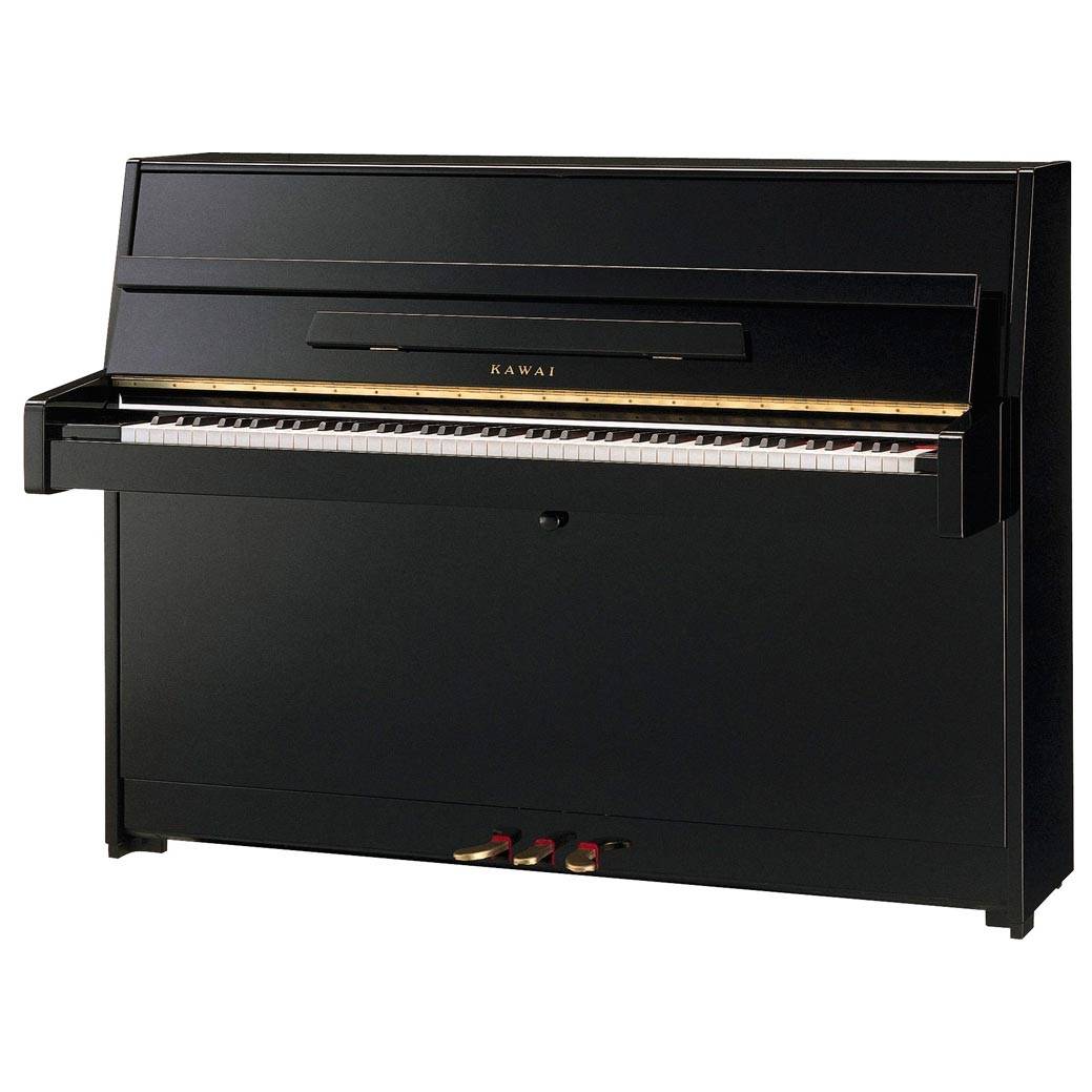 KAWAI K-15E Ebony Polished Upright Piano