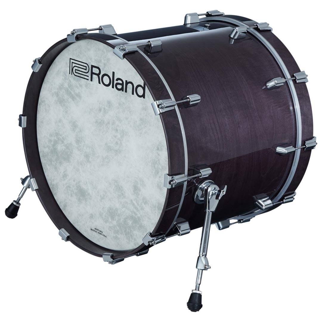 Roland KD-222 Gloss Ebony Electronic Bass Drum
