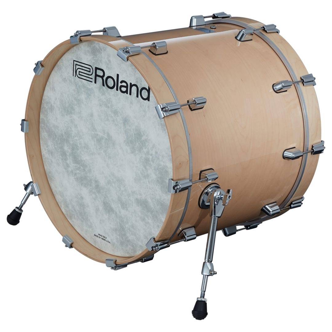 Roland KD-222 Gloss Natural Electronic Bass Drum