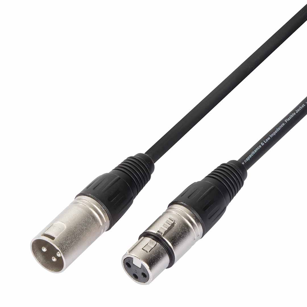 SOUNDSATION EMCXX-3BK XLR Male - XLR Female 3.00m Microphone Cable