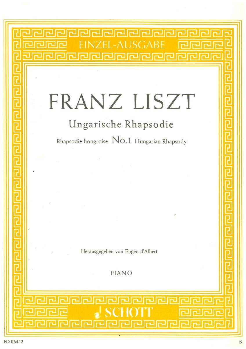 Liszt - Ungarische Rhapsodie No 1