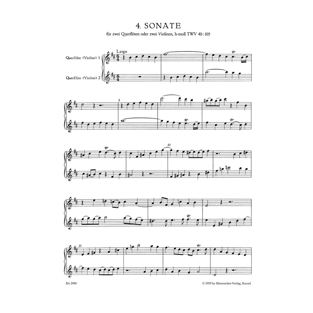 Telemann - Six Sonatas Vol. 2