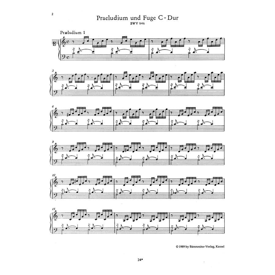 Bach - Complete Piano Solo Works [Pocket Score]
