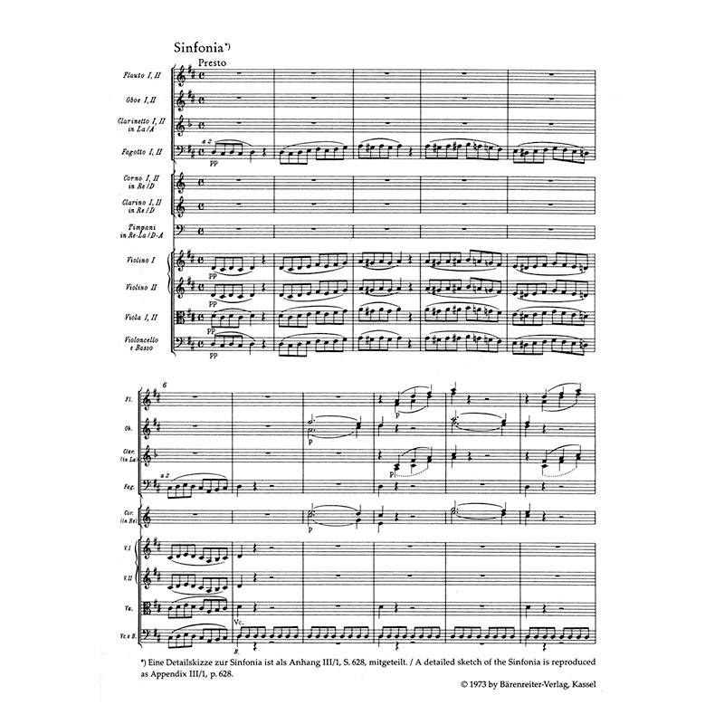 Mozart - Le Nozze di Figaro KV492 [Pocket Score]