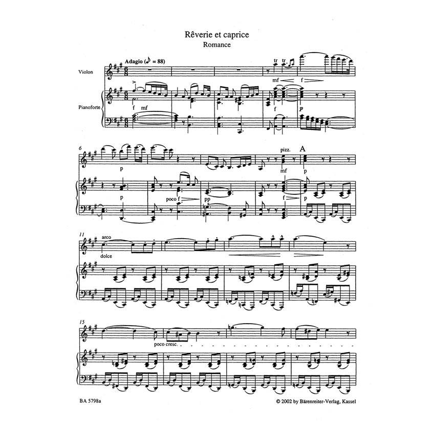Berlioz - Reverie Et Caprice
