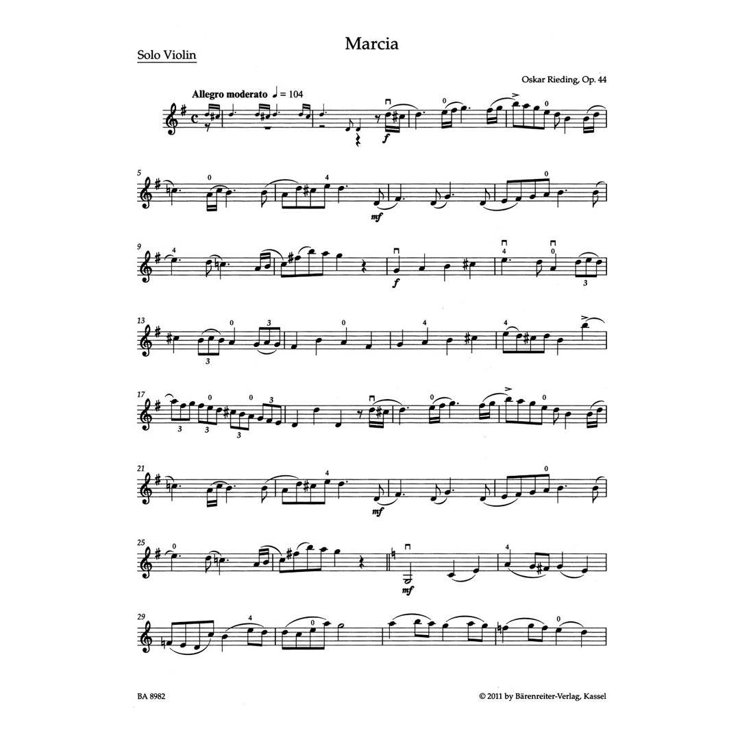 Rieding - Marcia Op.44 & Rondo Op.22/3
