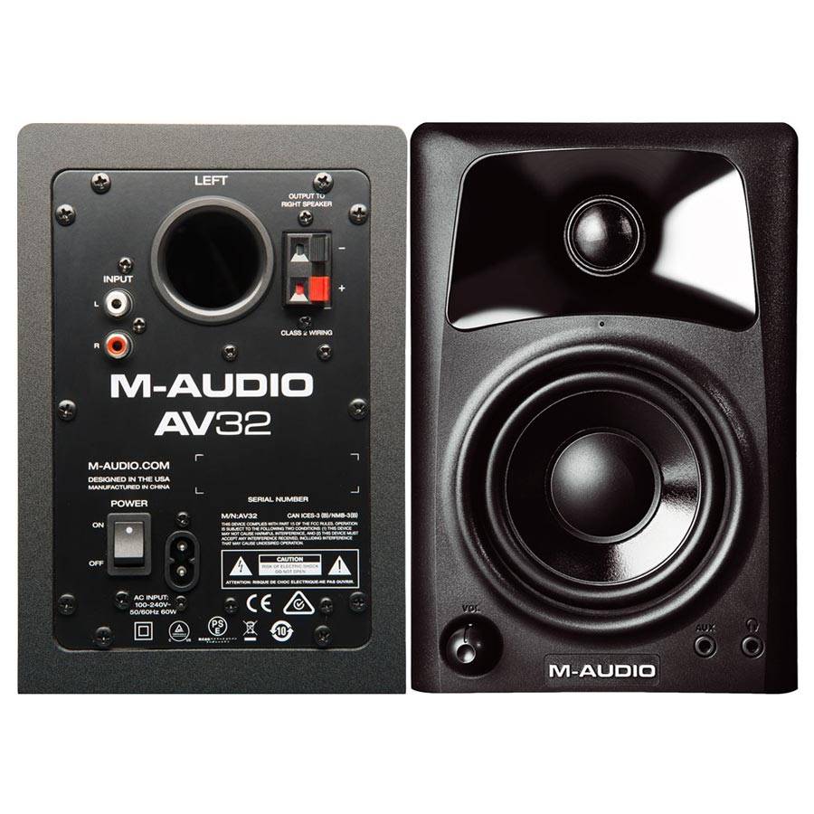 M-AUDIO AV32 Monitor Speakers (Pair)