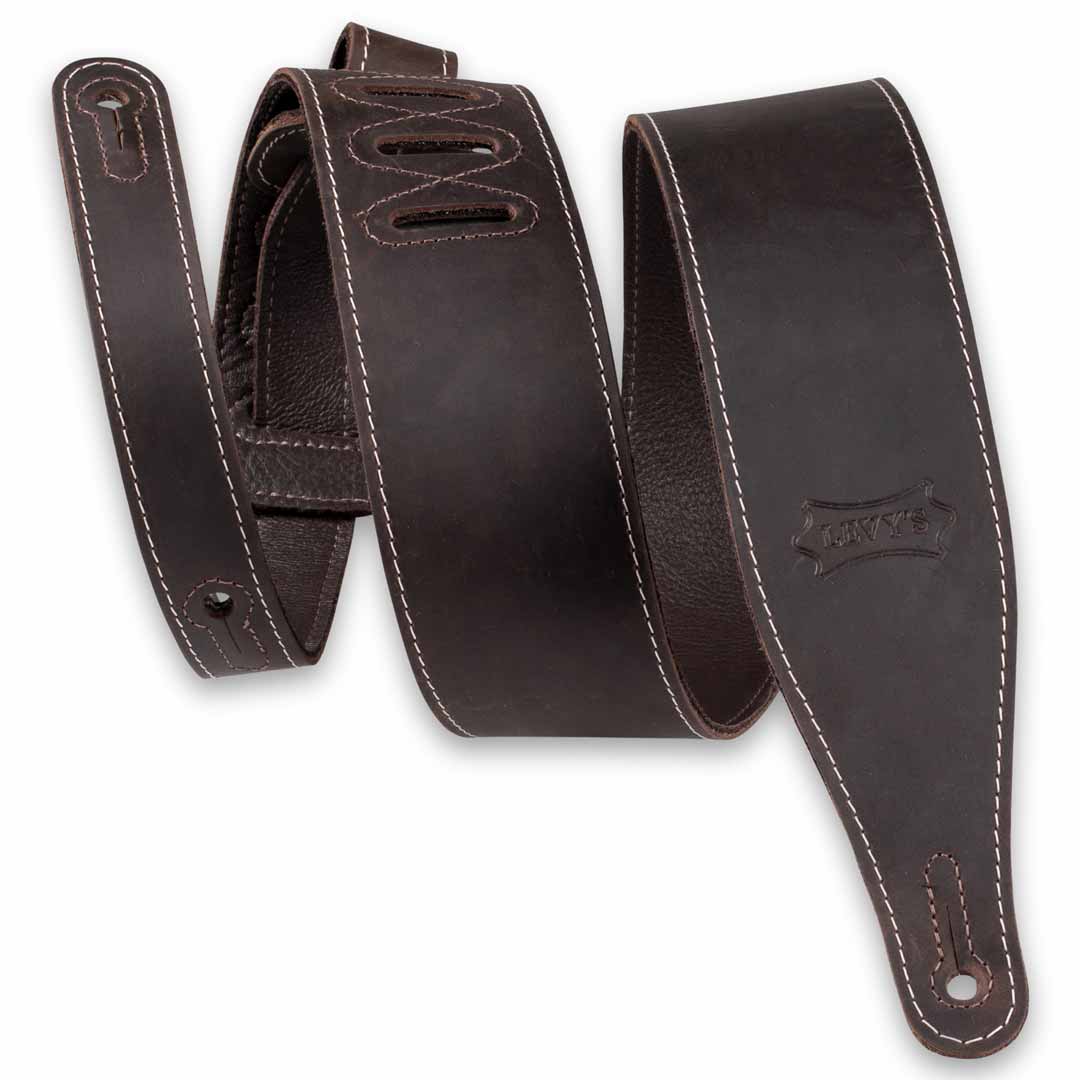 LEVY'S M17BAS Pull-Up Butter Leather Dark Brown 2,5"