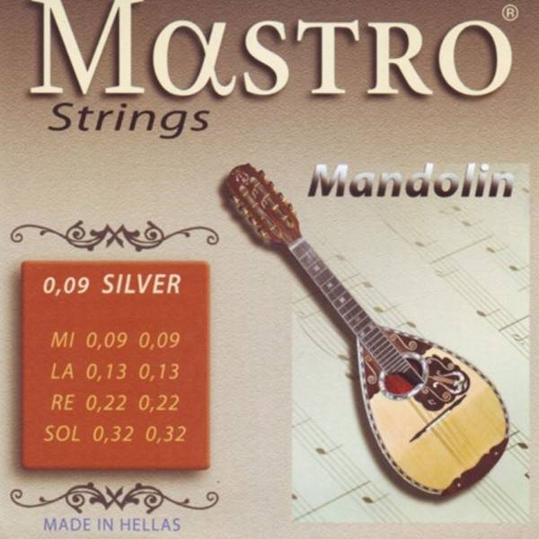Mastro Silver Extra Light 009-032 Mandolin String Set