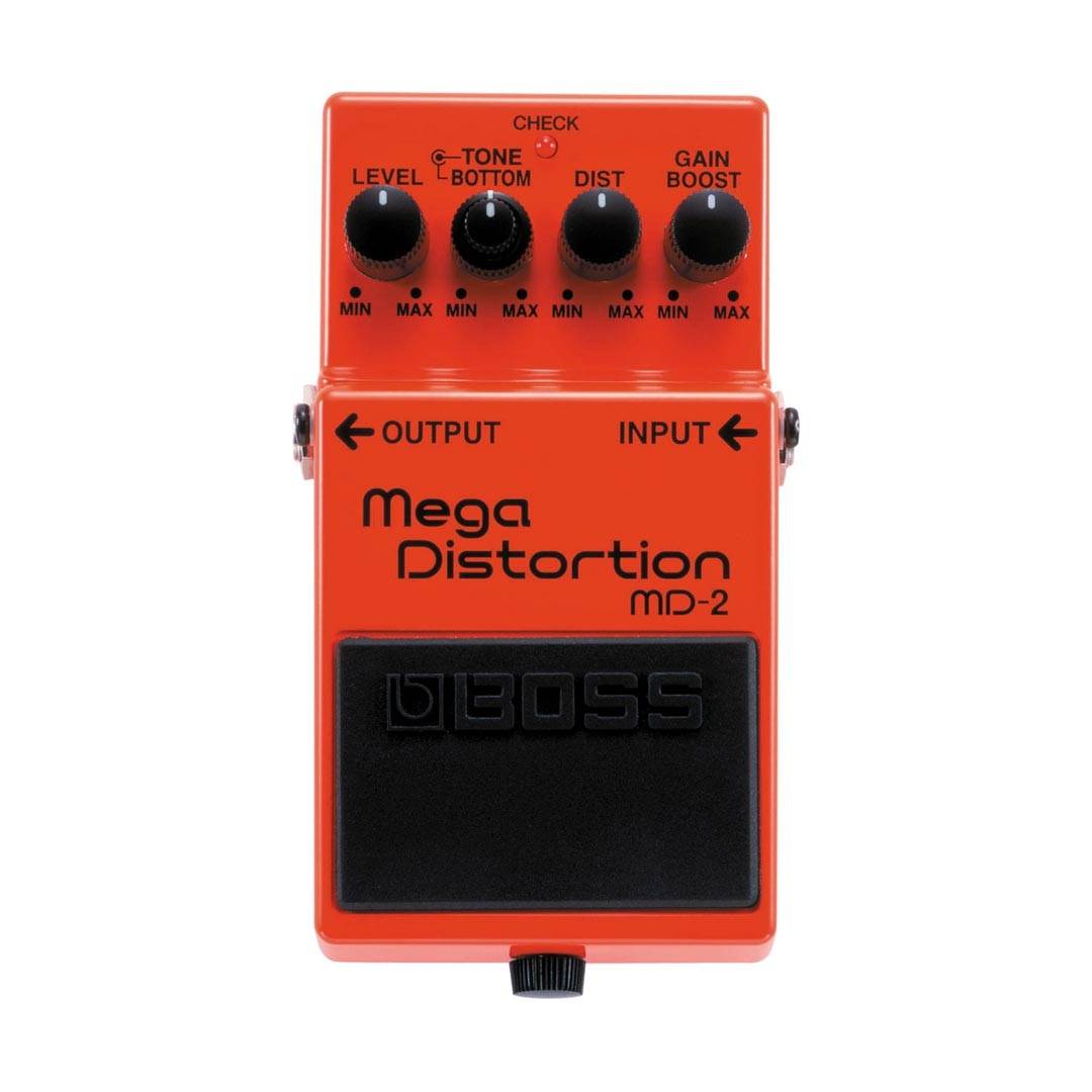 BOSS MD-2 Mega Distortion Guitar Single Pedal