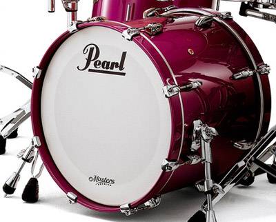 Pearl 22" X 18" Masters Premium Scarlet Fade Kick Drum