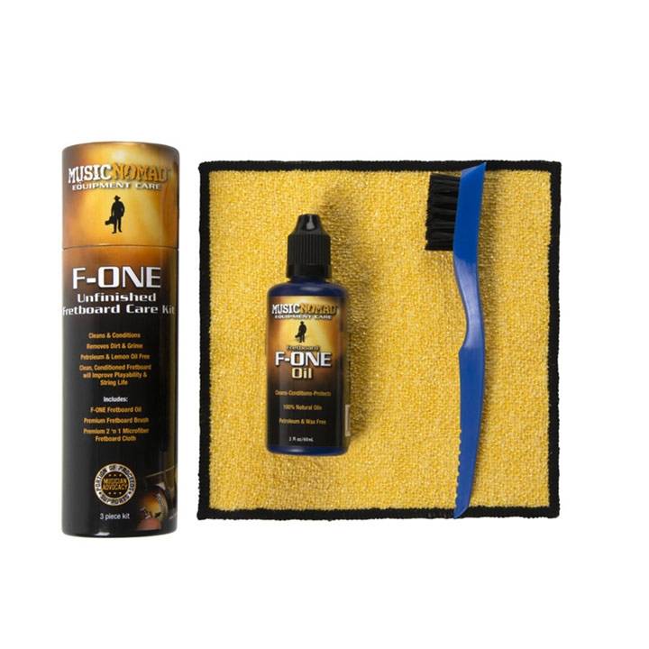 Music Nomad MN125 F-ONE Unfinished Fretboard Care Kit Fretboard Cleaner