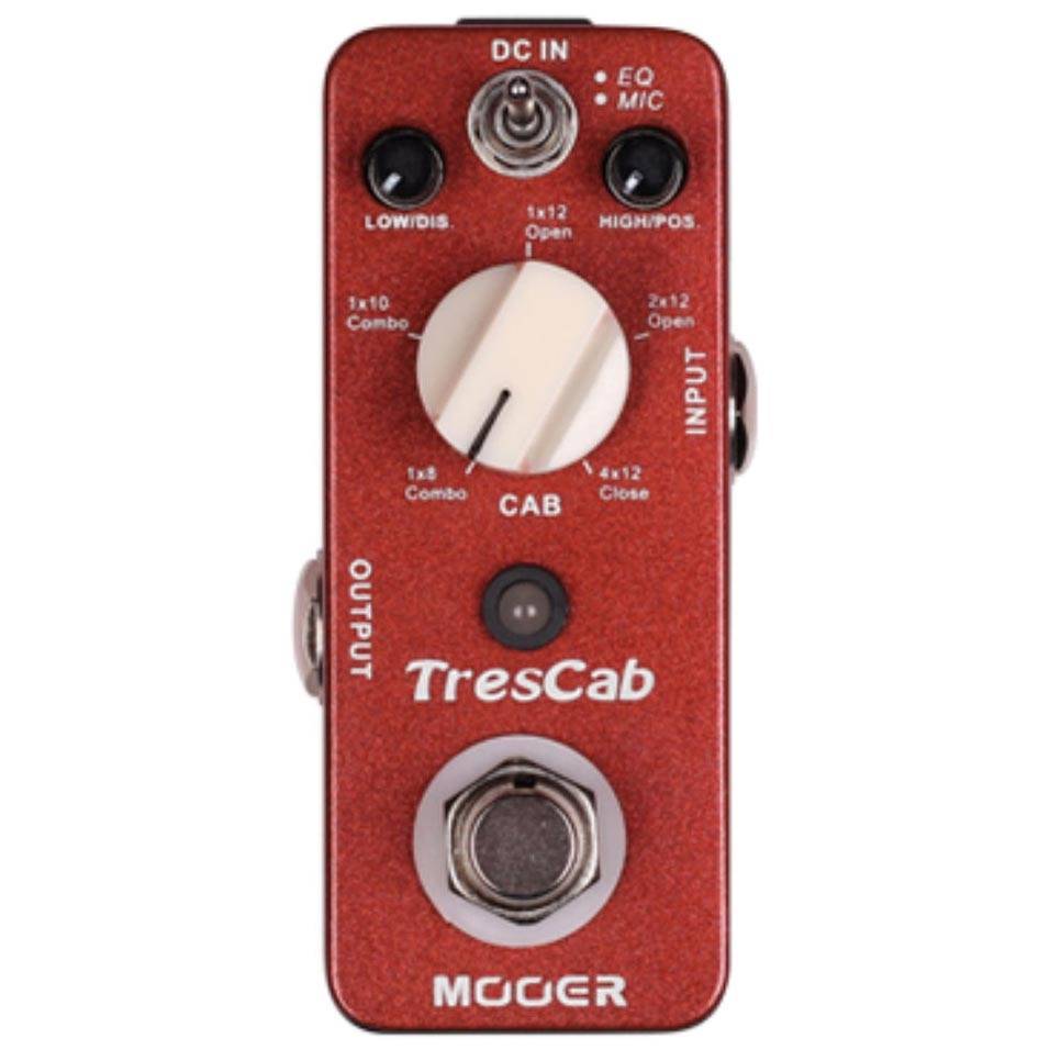 MOOER MTC1 TresCab Cabinet Simulator Guitar Single Pedal