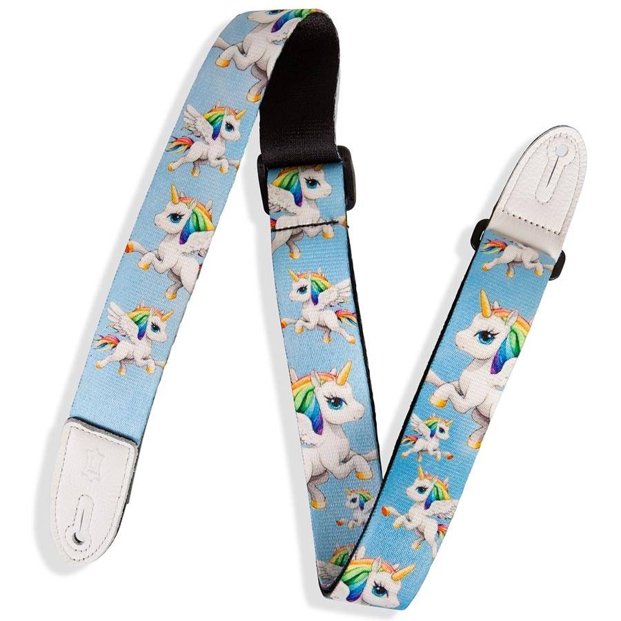 LEVY'S MPJR Wide Kids With Printed Flying 1.5" Guitar Strap