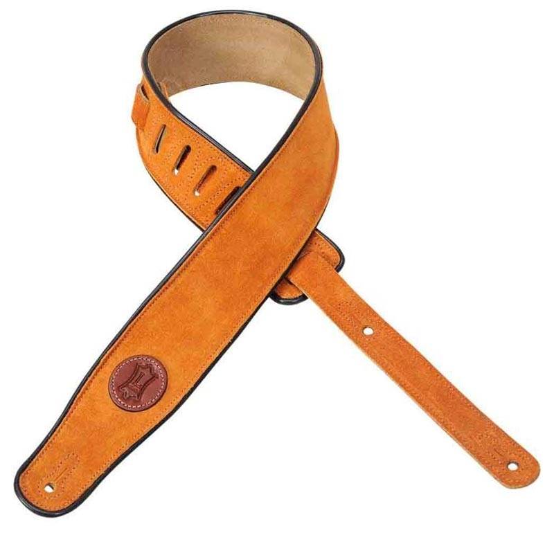 LEVY'S MSS3 Signature Suede Honey 2.5" Guitar Strap