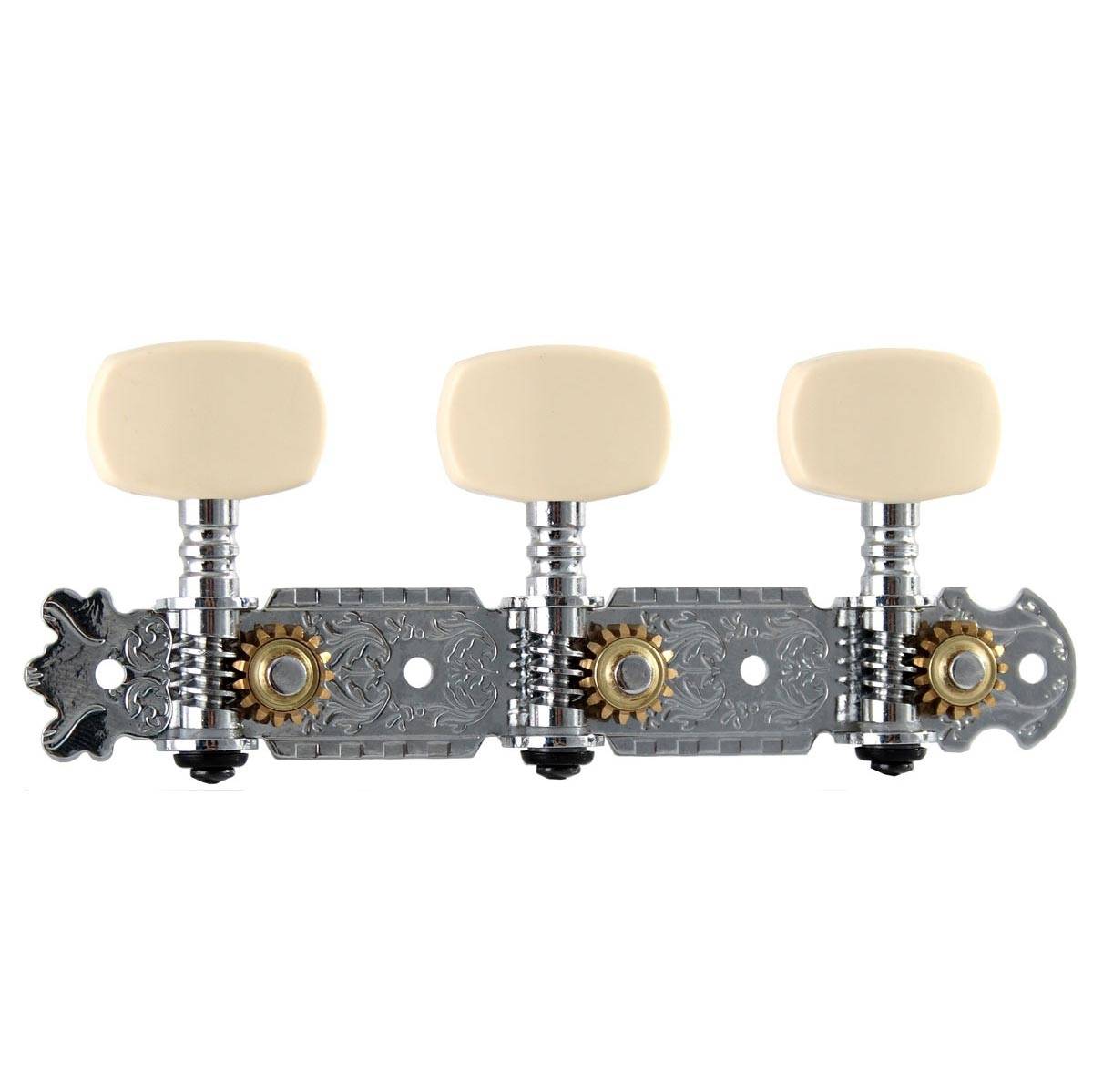 SOUNDSATION SMH-SS Chrome 3R & 3L Acoustic - Electric Guitar Tuning Pegs