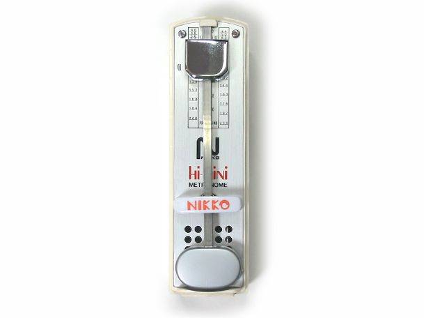 NIKKO HI-MINI White Mechanic Metronome