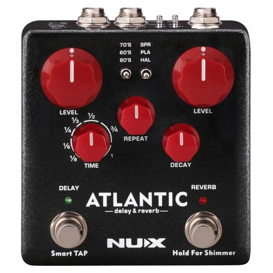 NUX NDR-5 Atlantic Delay & Reverb Single Pedal