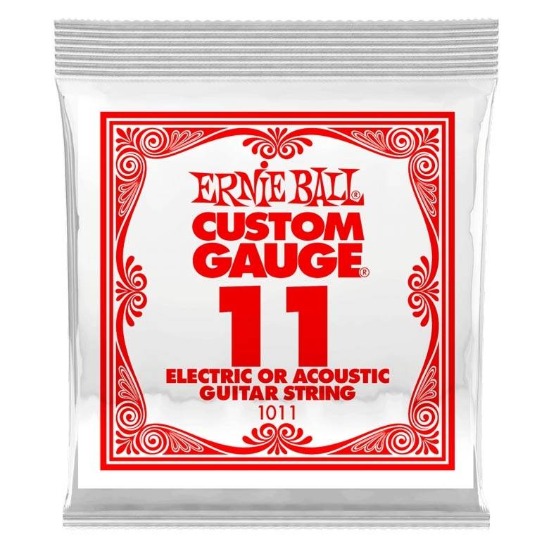 Ernie Ball 1011 Plain Steel 011 Electric / Acoustic guitar String