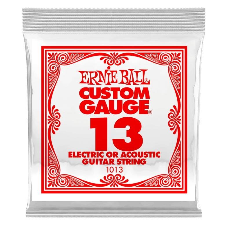 Ernie Ball 1013 Plain Steel 013 Electric / Acoustic guitar String