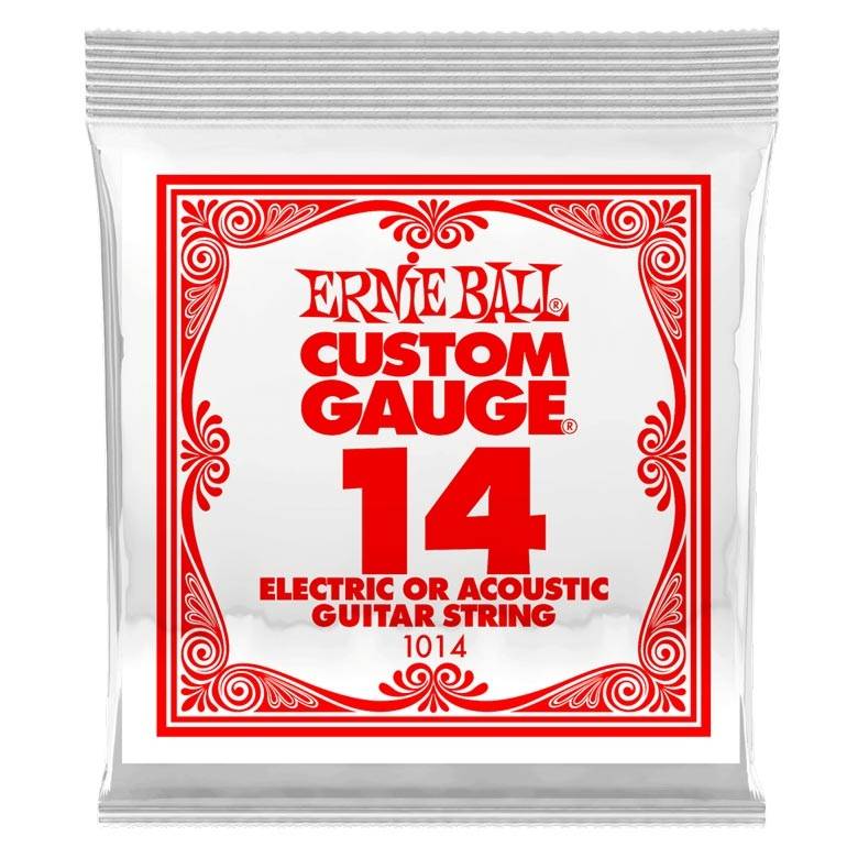 Ernie Ball 1014 Plain Steel 014 Electric / Acoustic guitar String