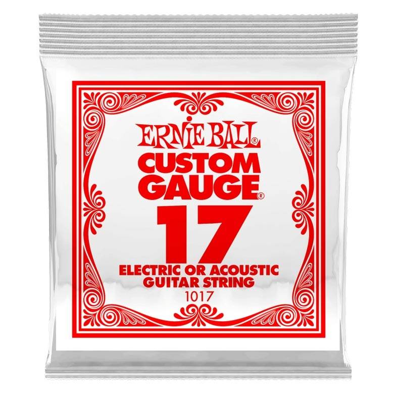 Ernie Ball 1017 Plain Steel 017 Electric / Acoustic guitar String