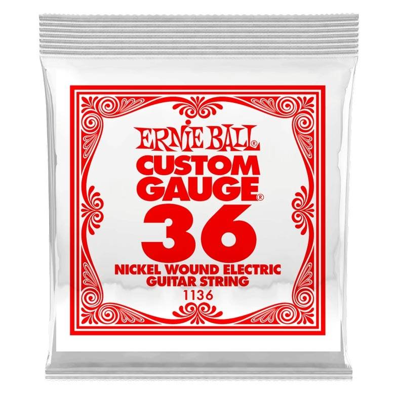 Ernie Ball 1136 Nickel 036 Electric Guitar String
